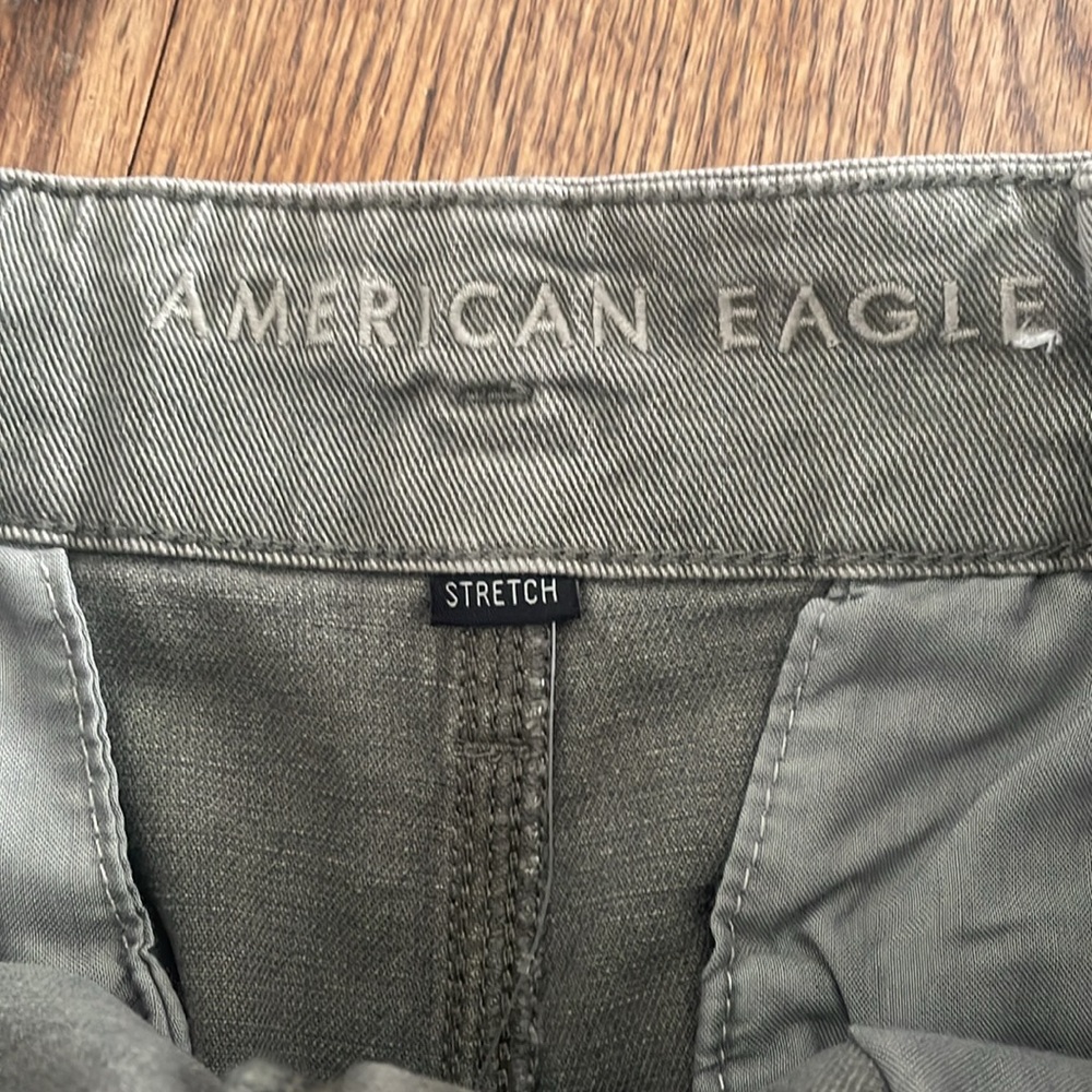 AE Highest Rise Denim Mom Shorts - Picture 3 of 6